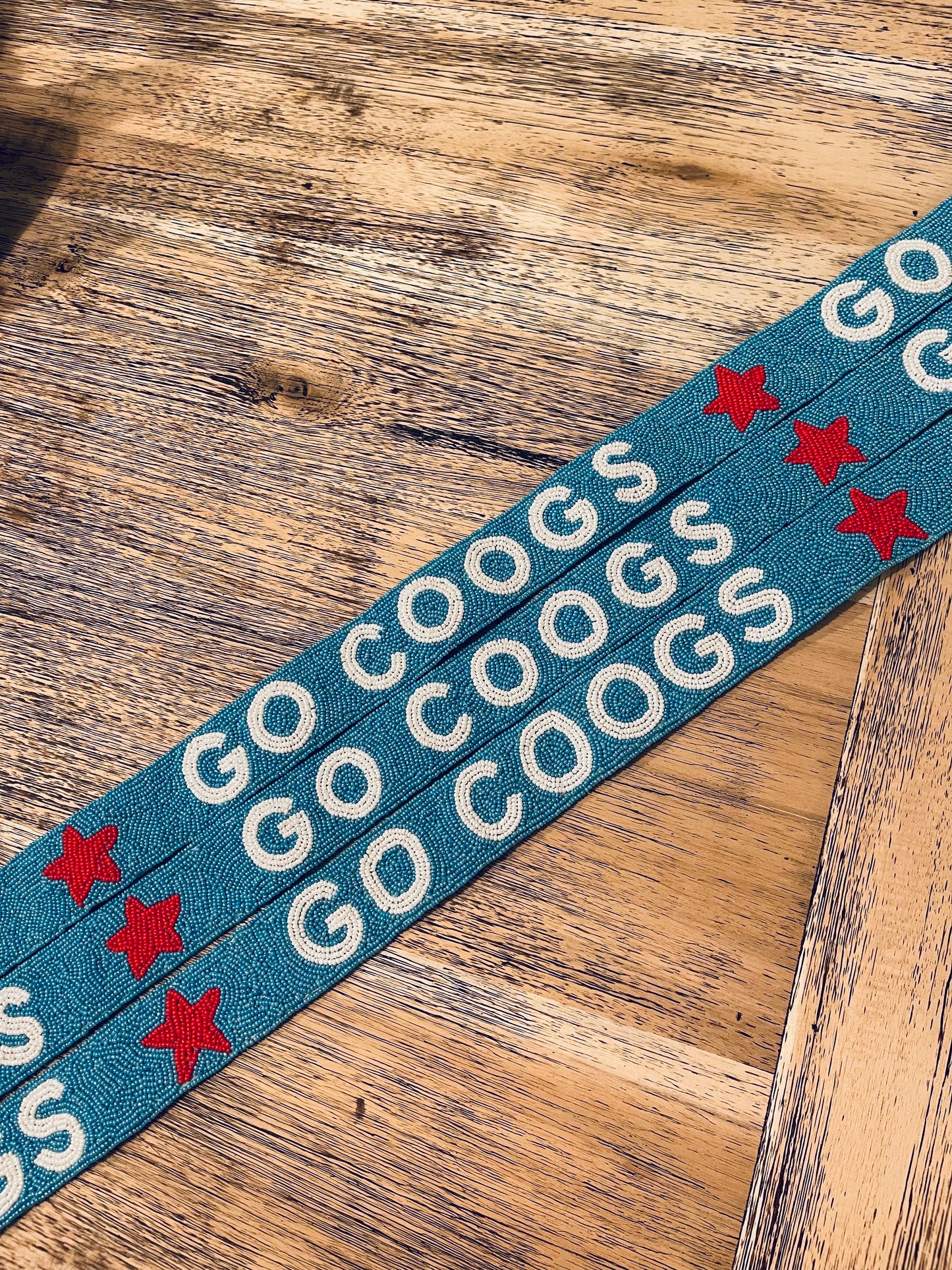 Go Coogs Beaded Purse Strap