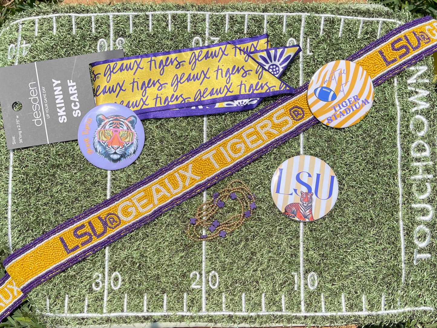 LSU beaded strap