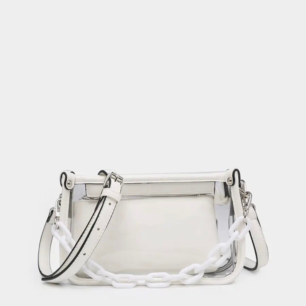 Clear White Trim Bag