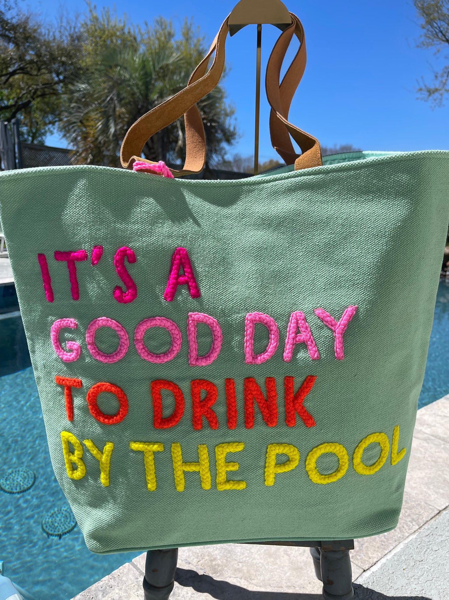Drink by the Pool Tote