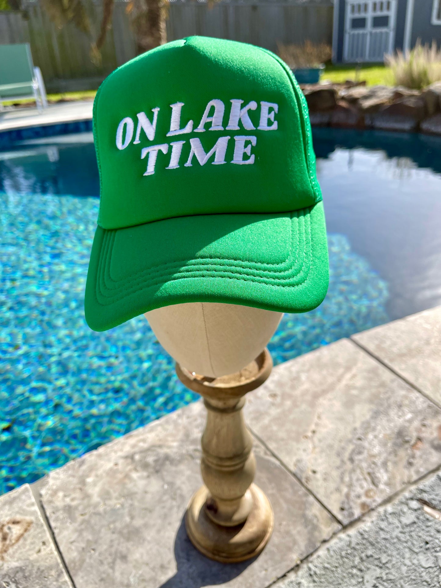 On Lake Time Trucker Hat