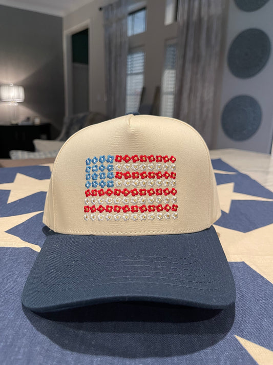Flag Mini Flower Hat