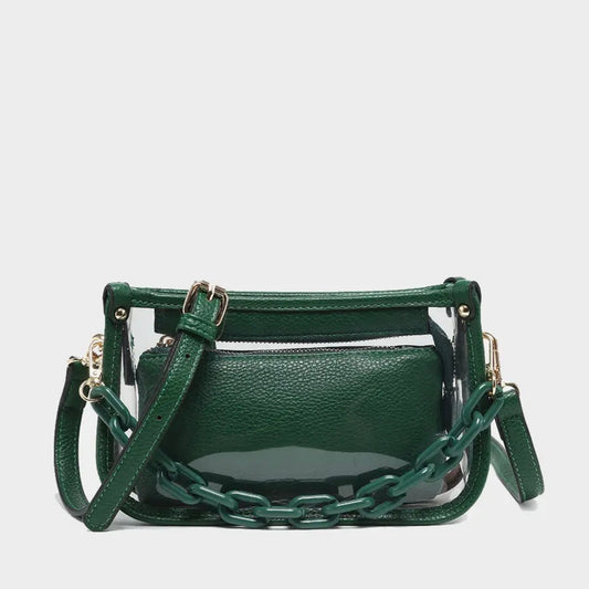 Clear Green Trim Bag