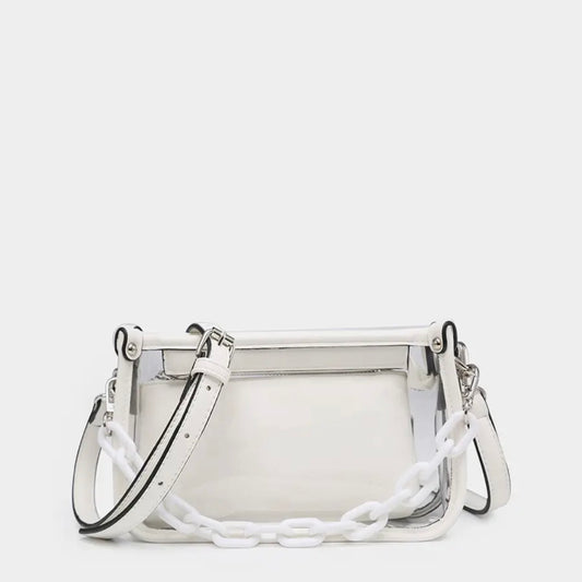 Clear White Trim Bag