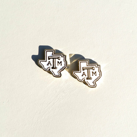 Texas A&M University Stud Earrings