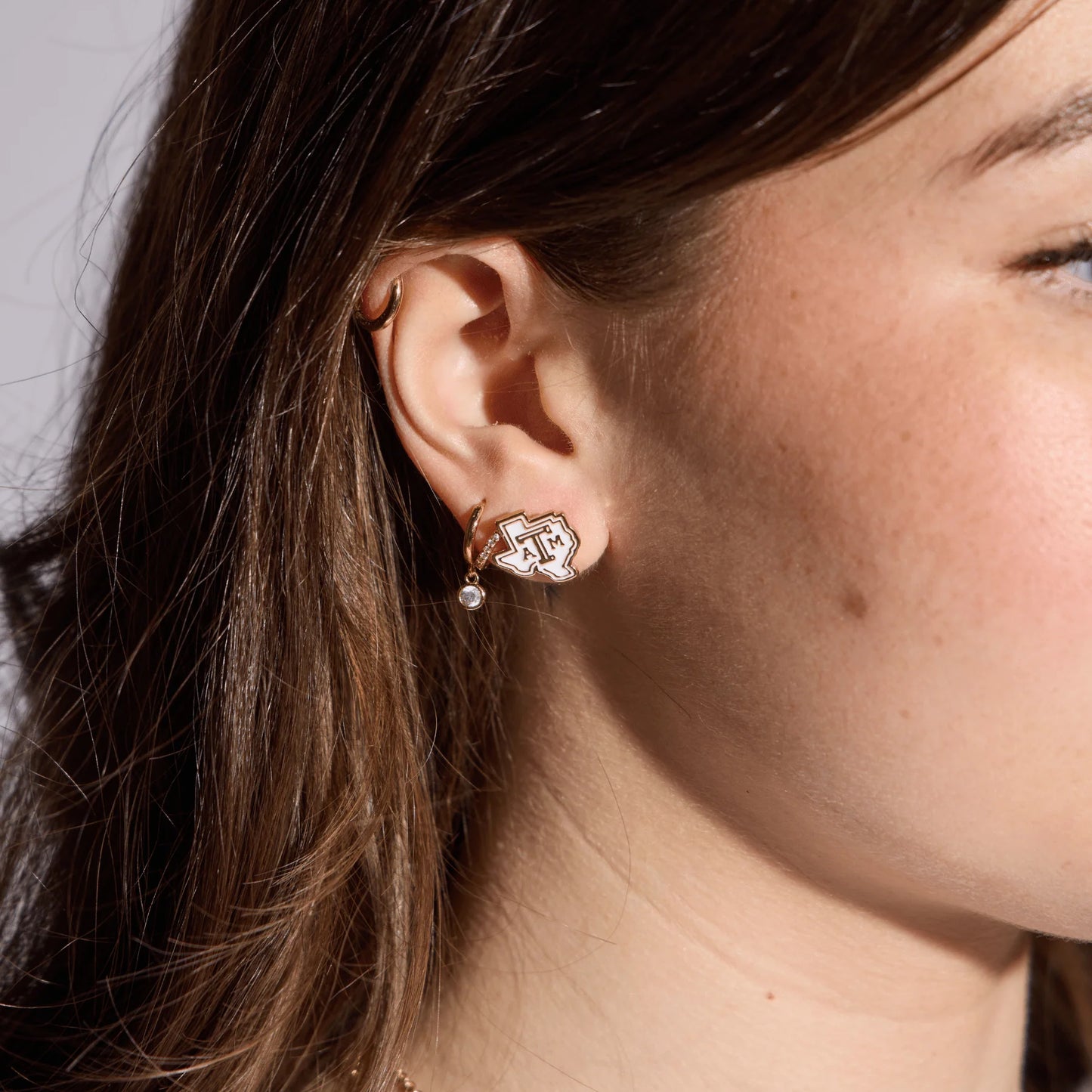 Texas A&M University Stud Earrings
