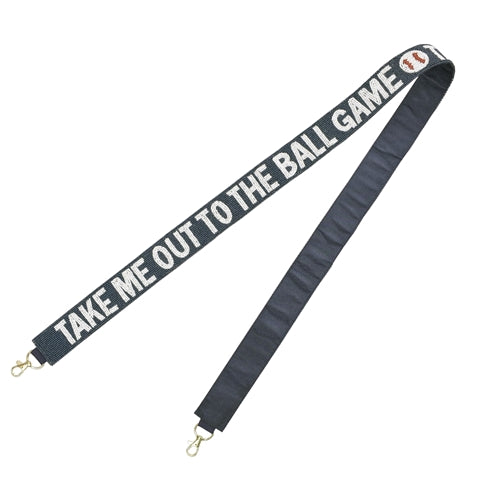 Take Me Out To The Ballgame Beaded Strap