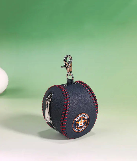 Astros keychain pouch