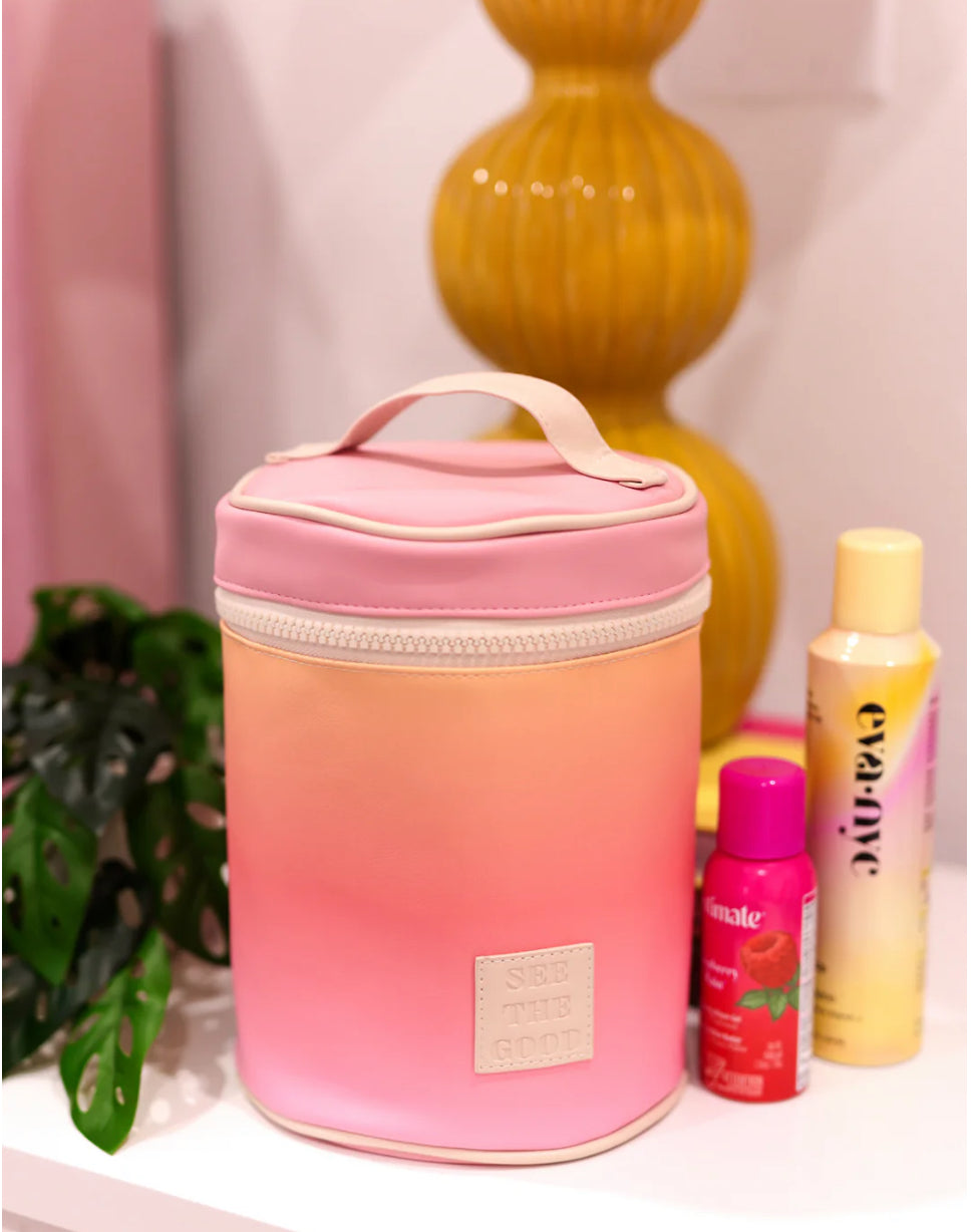 Barrel Toiletry Bag