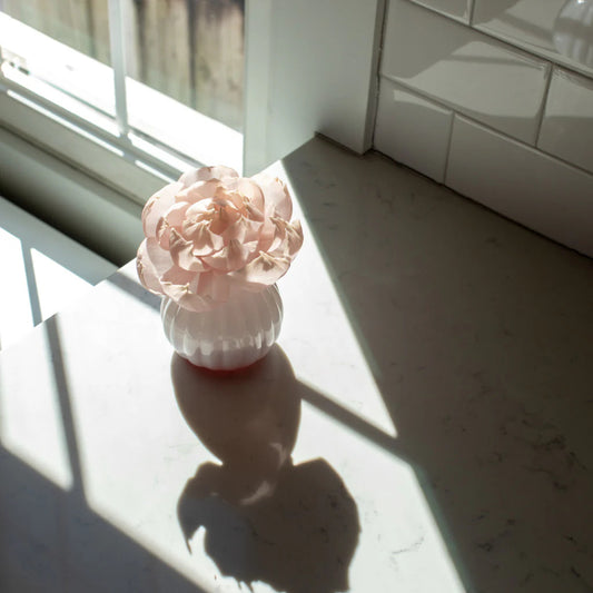 Sweet Grace Flower Diffuser- White